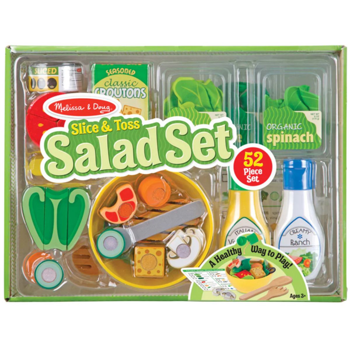 MELISSA & DOUG - Set de ensalada Melissa & Doug
