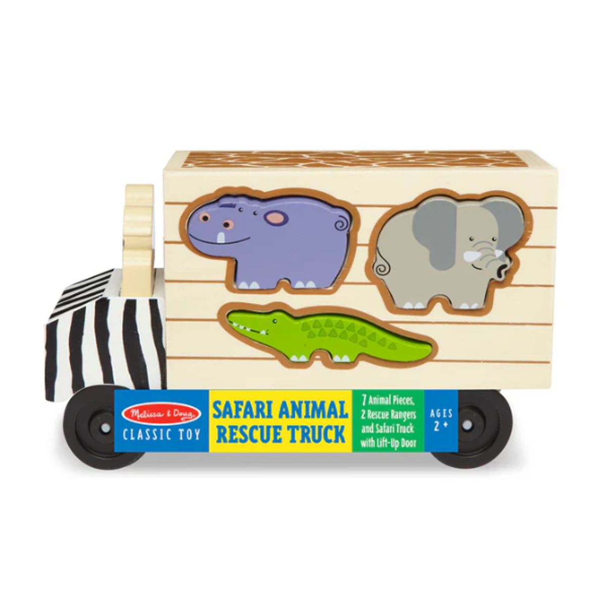 MELISSA & DOUG - Camión encaje safari con animales