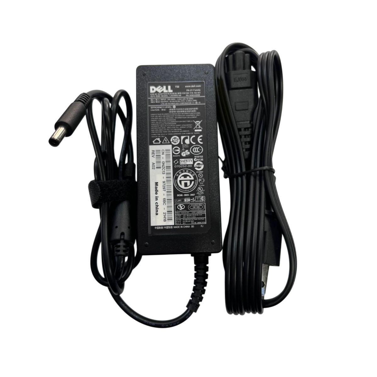 DELL - Cargador Dell punta fina - 195V  334A  65W