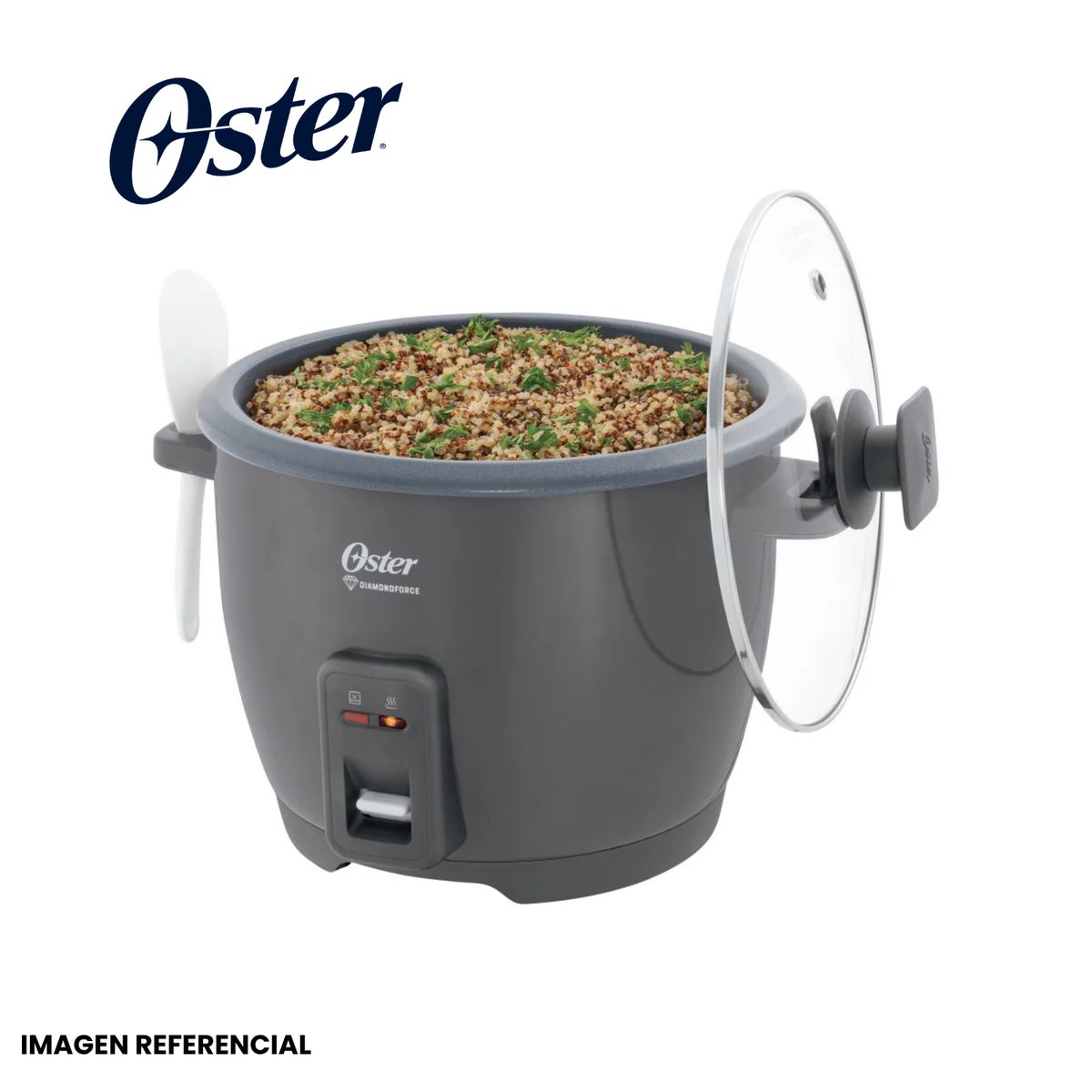 OSTER - Olla Arrocera Oster de 10 Tazas DiamondForce CKSTRCB10DFSKE