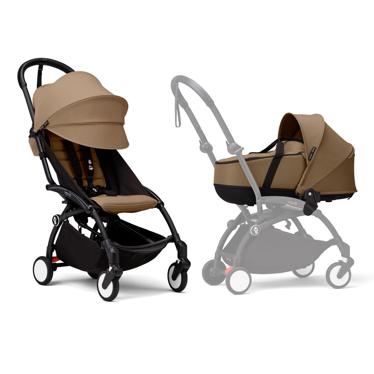 STOKKE - COCHE STOKKE YOYO³ COMPLETO CHASIS NEGRO