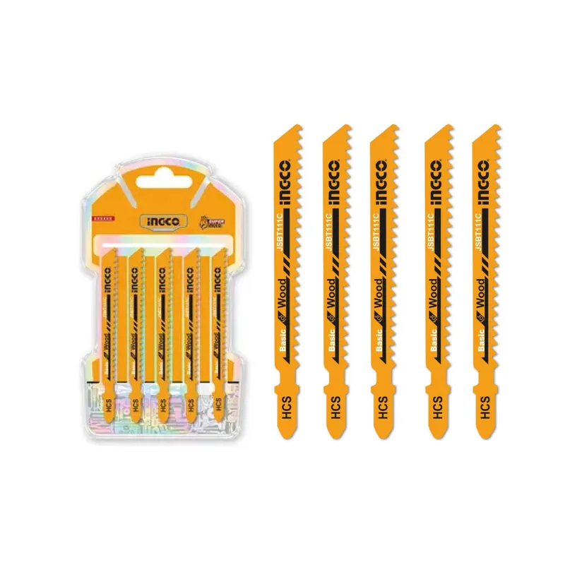 INGCO TOOLS - Set De 5pcs De Hoja Para Sierra De Calar Madera 74mm Ingc