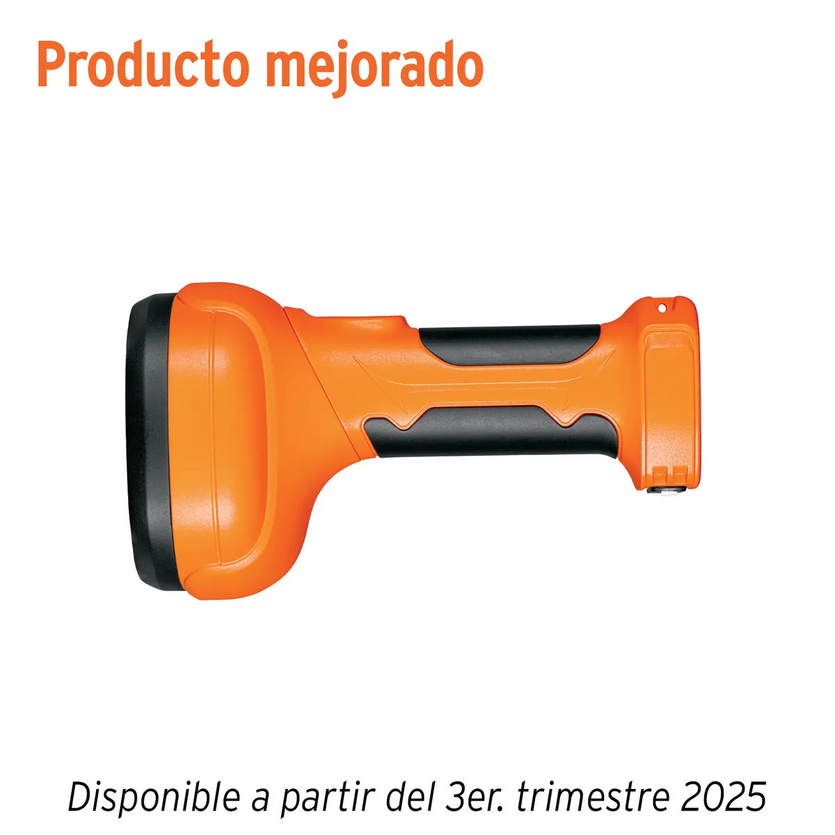 TRUPER - Linterna plástica de LED 300 lm, recargable, TRUPER