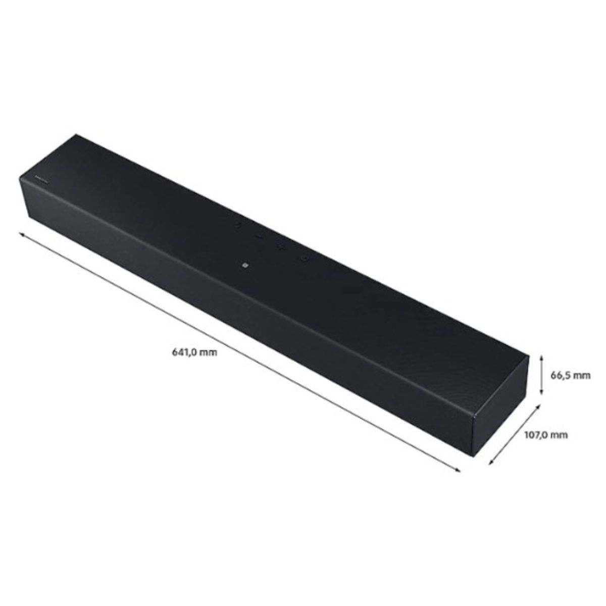SAMSUNG - Soundbar Samsung 2.0 CH HW-B400F/PE 2025