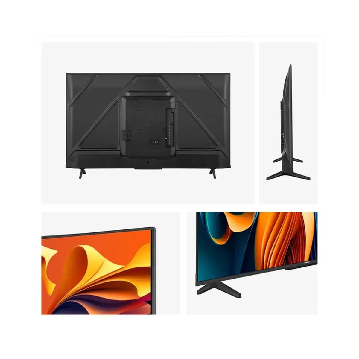 HISENSE - TV Hisense QLED 50 UHD 4K 50Q6N Google TV 2024 + Rack de 1 brazo