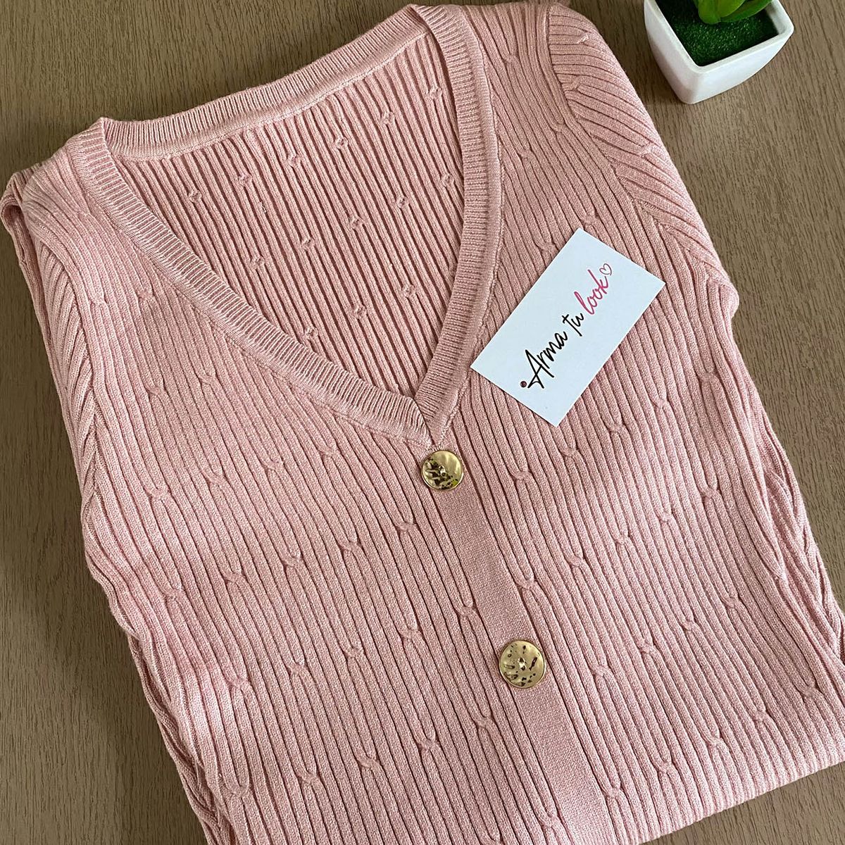 ARMA TU LOOK - VESTIDO PRAGA CASHMERE CON BOTONES DORADOS