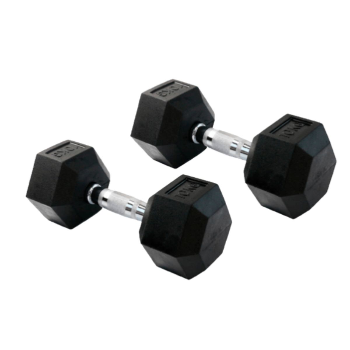 GENERICO - PACK DE 2 MANCUERNAS HEXAGONALES 10KG