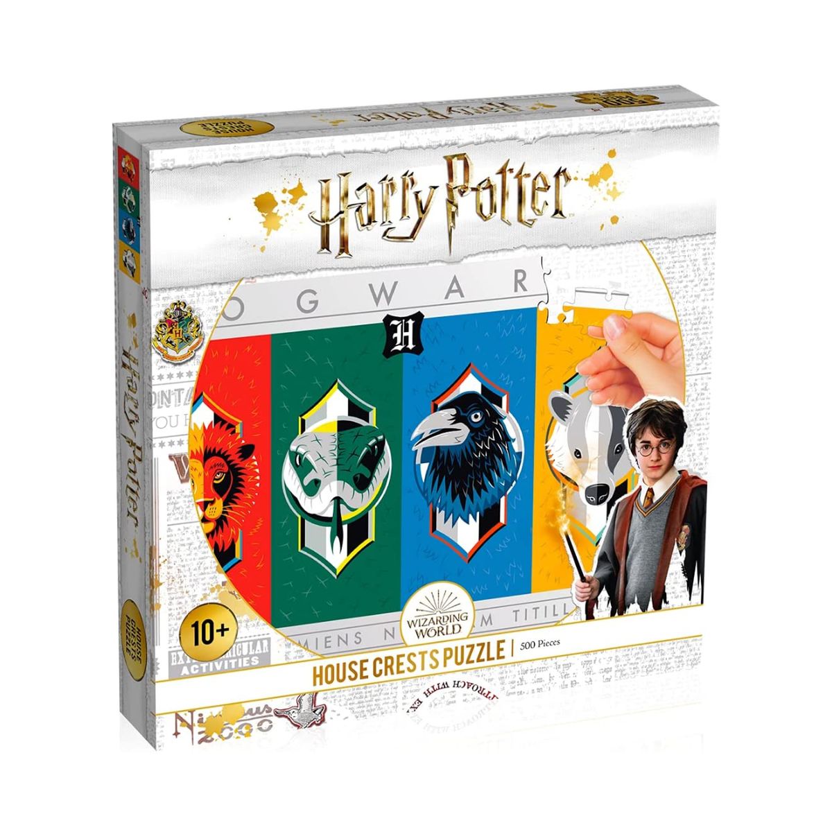 HARRY POTTER - Rompecabezas Harry Potter House Crests 500 piezas