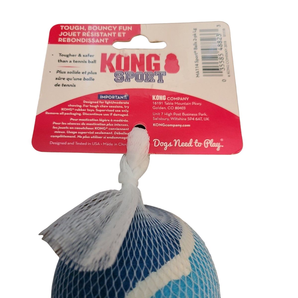 GENERICO - Pelota De Juguete Para Perro Kong Sports Tennis