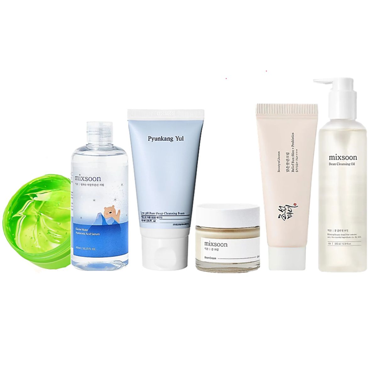 MIXSOON - PACK LIMPIEZA & PROTECCIÓN DIARIA  PYUNKANG YUL + MIXSOON + BEAUTY OF JOSEON