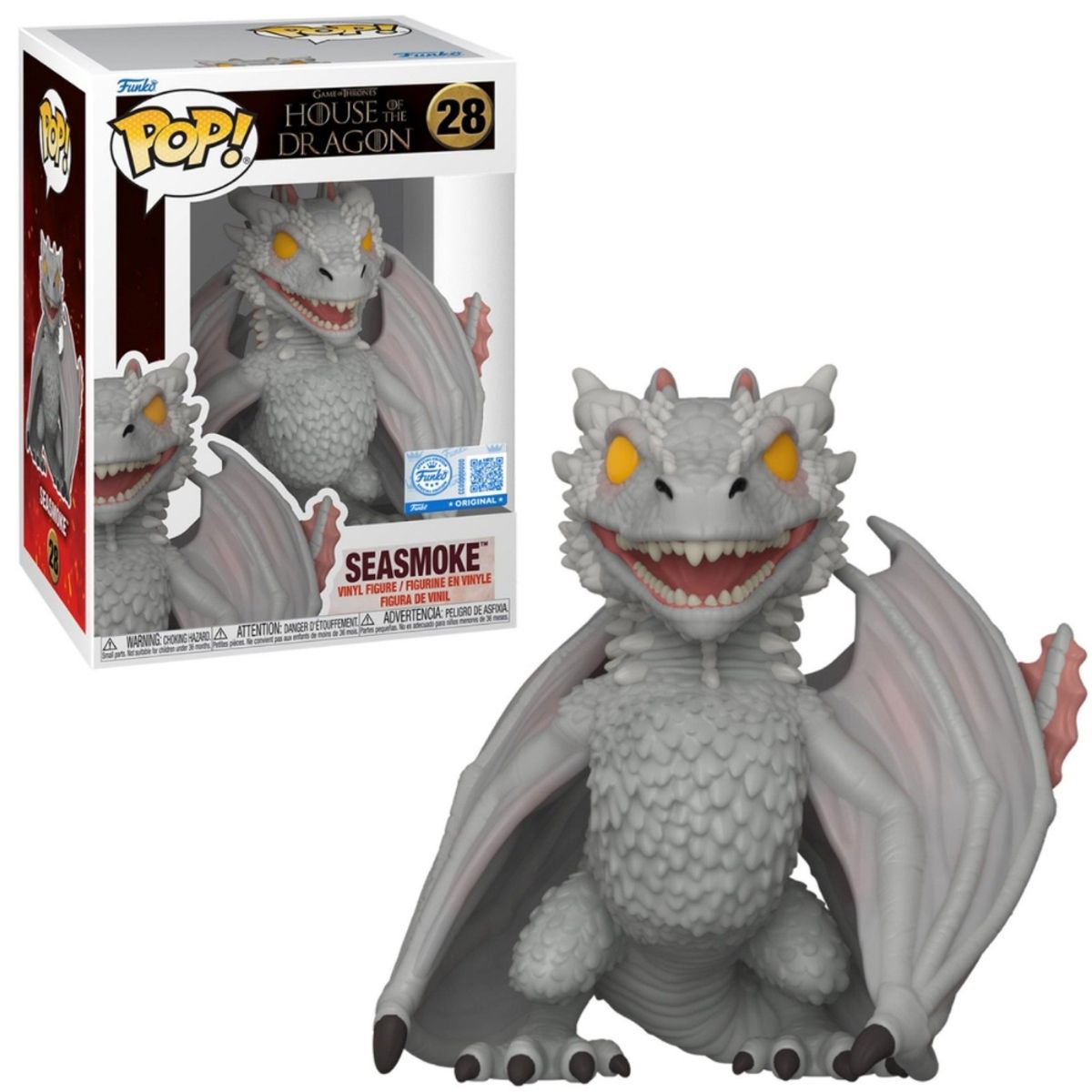 FUNKO - Funko Pop House of the Dragon - Seasmoke exclusivo Funko 28
