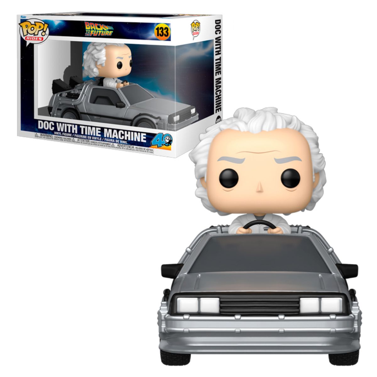 FUNKO - Funko Pop Volver al Futuro - Doc en el Delorean 133