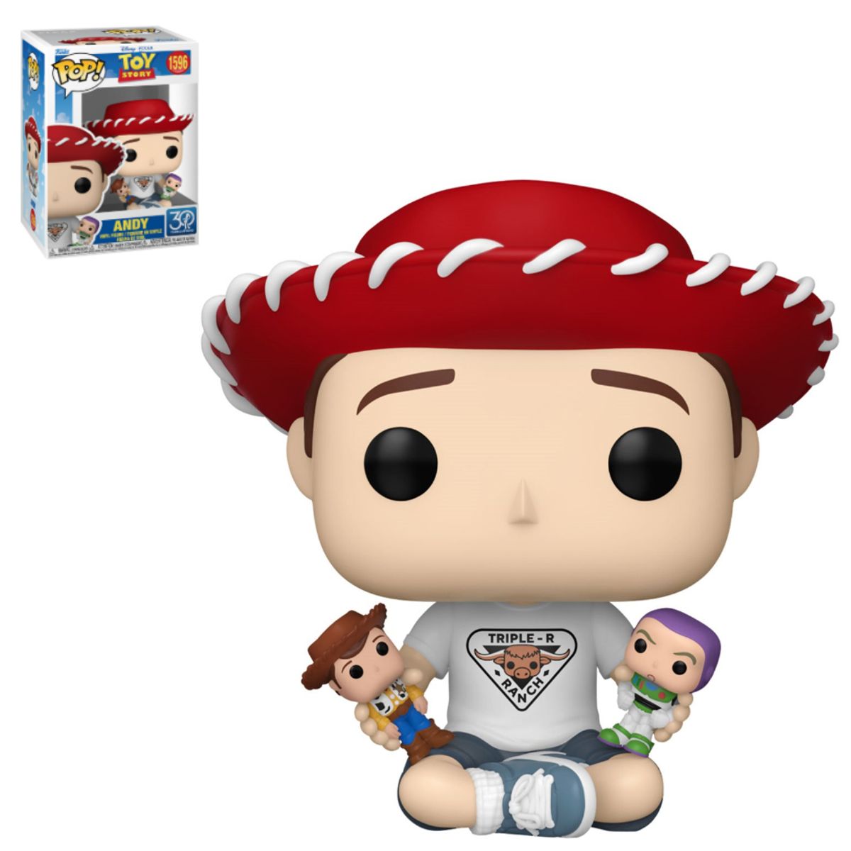 FUNKO - Funko Pop Toy Story - Andy 1596