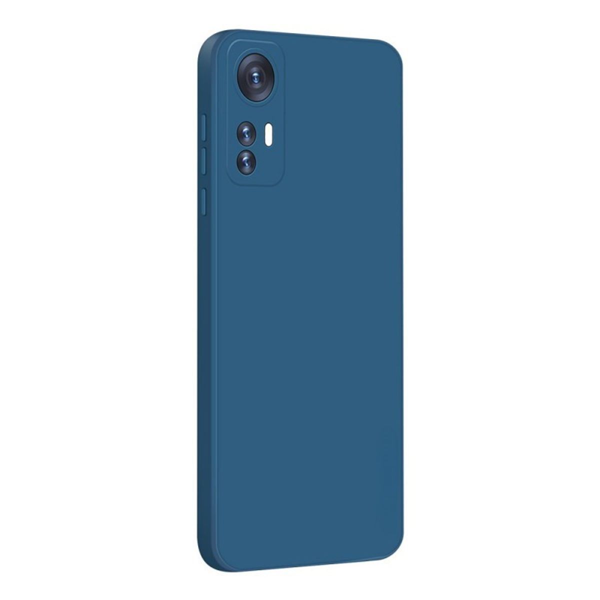 GENERICO - Case Protector para Xiaomi MI 12 Pro Silicona Azul