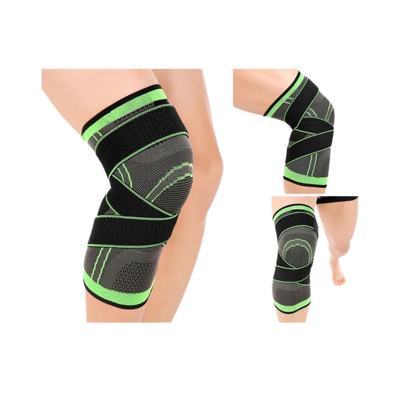 GENERICO - Rodillera Antideslizante Deportiva Con Presión