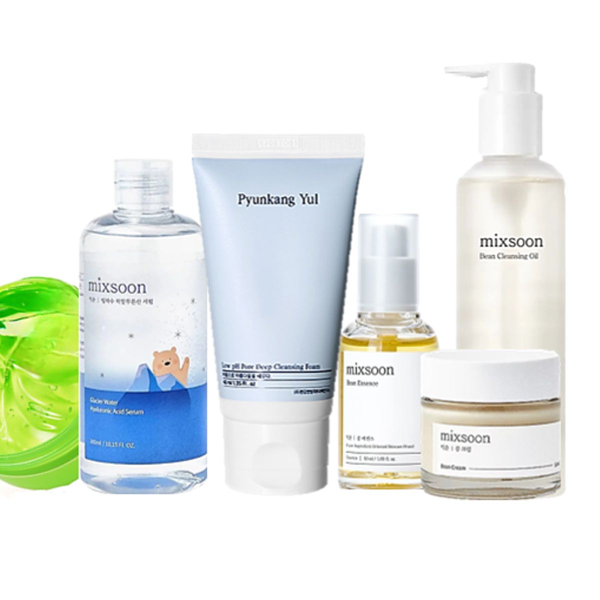 MIXSOON - PACK RUTINA COMPLETA MIXSOON & PYUNKANG YUL  RENUEVA HIDRATA Y NUTRE TU PIEL