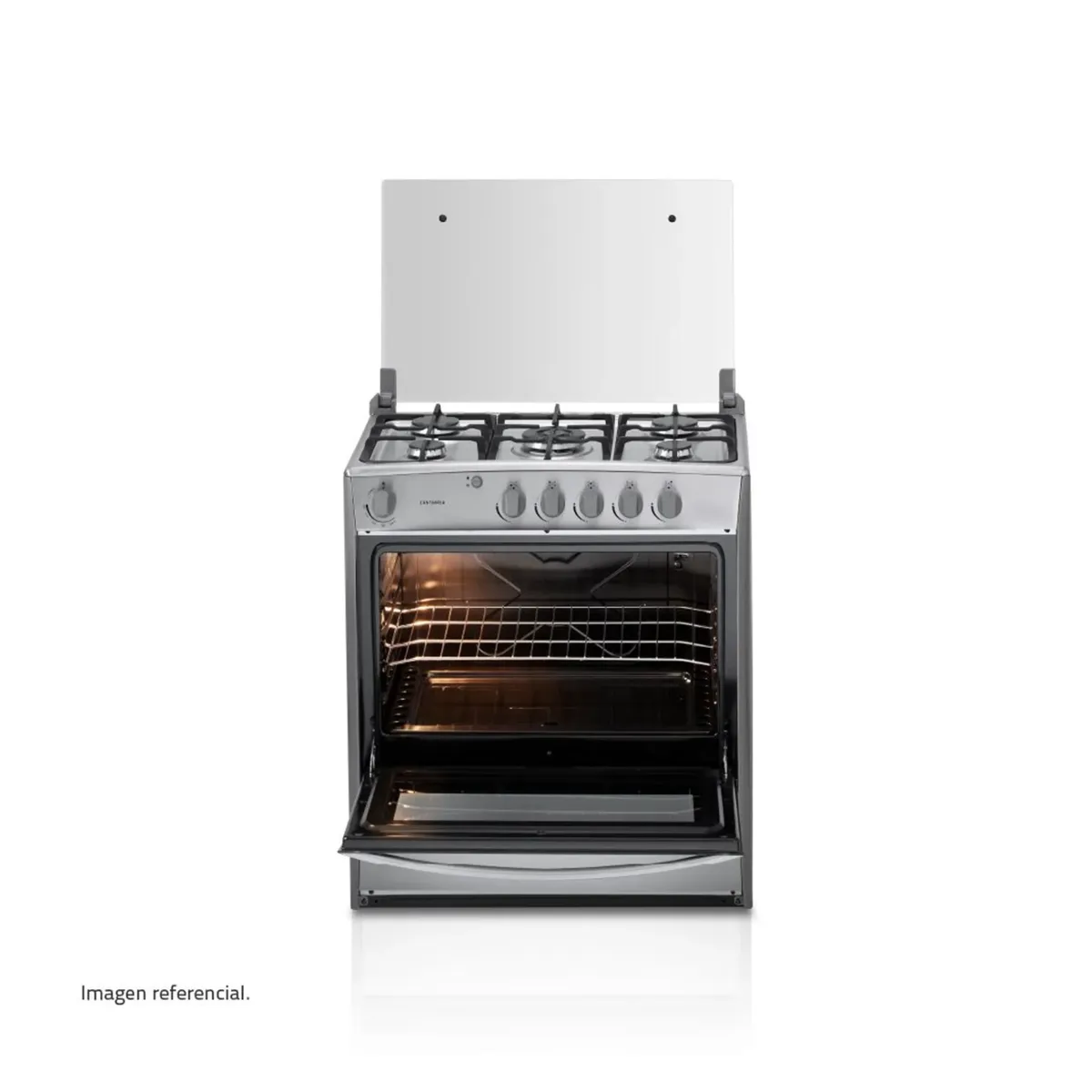 INDURAMA - Cocina Indurama Cantabria 5 Hornillas Croma