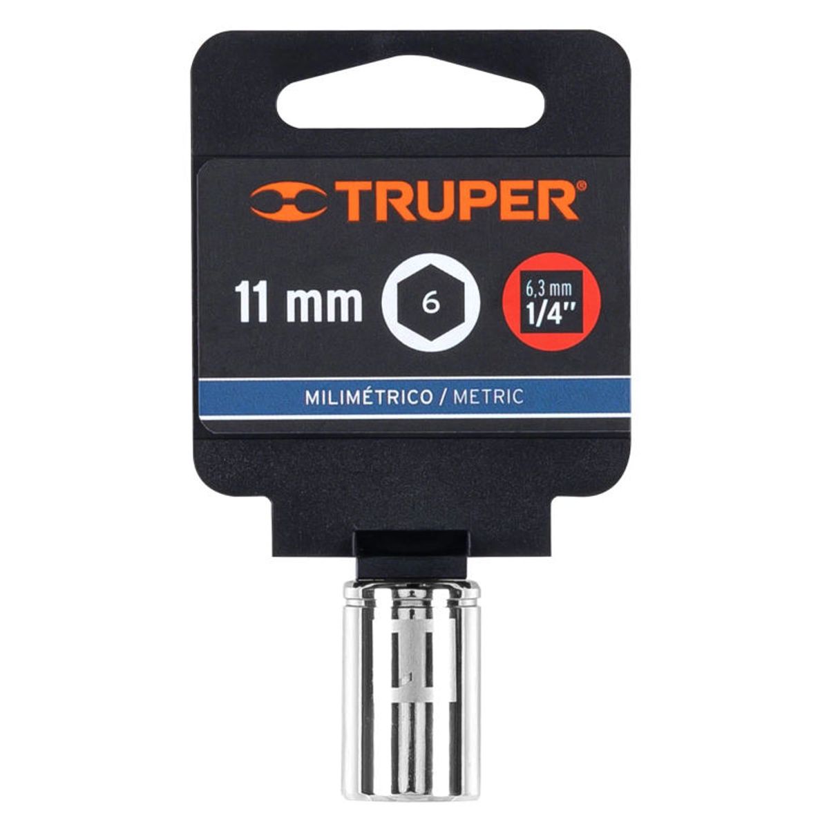 TRUPER - Dado hexagonal encastre 14 de 11 mm Truper - 13173