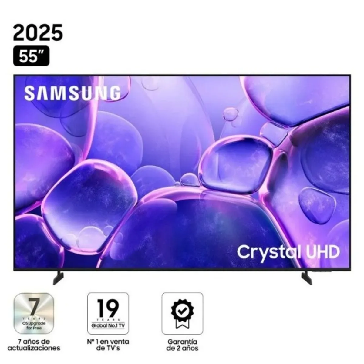 SAMSUNG - Televisor Samsung 55" Smart Crystal UHD 4K 55U8000FG 2025
