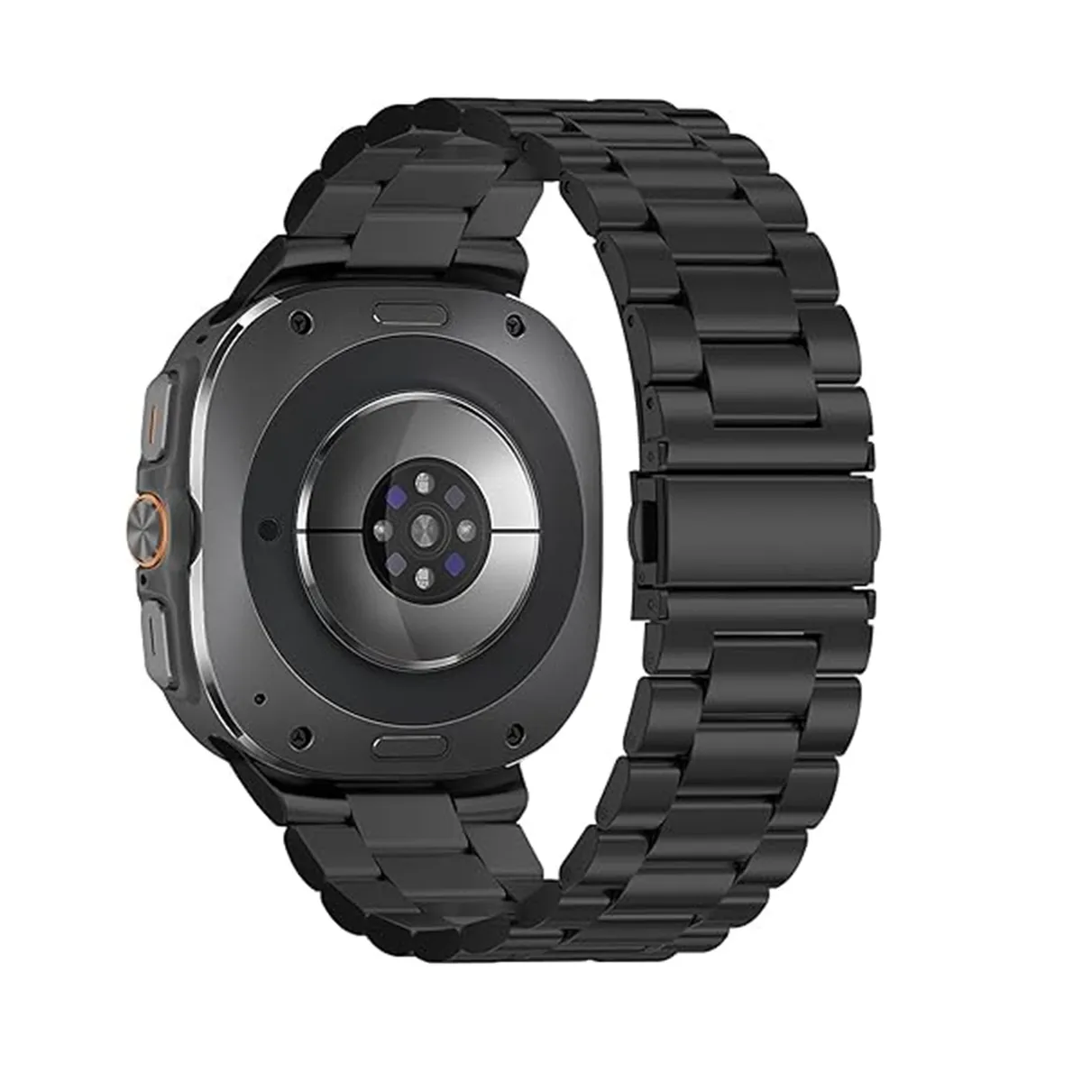 GENERICO - Correa Eslabon para Samsung Galaxy Watch 7 Ultra  - Negro