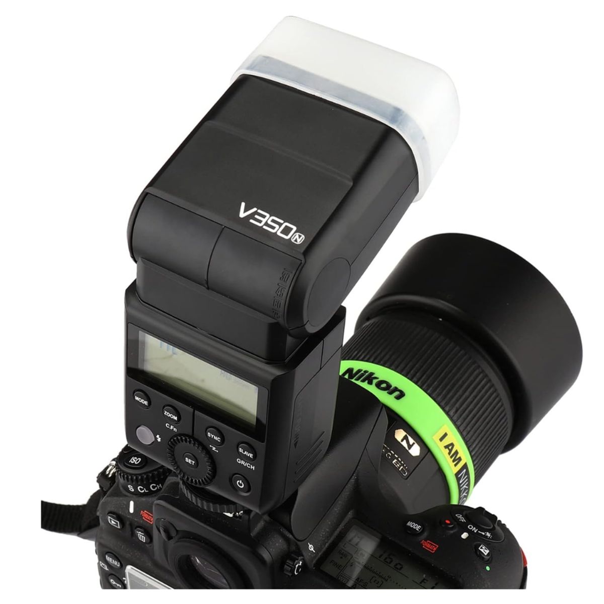 GODOX - Flash Godox V350N Speedlite TTL con Batería Recargable para Nikon