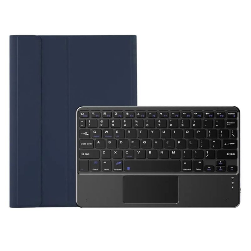 GENERICO - Funda con Teclado TouchPad Para Samsung TAB A9 PLUS 11" 2023 - Azul