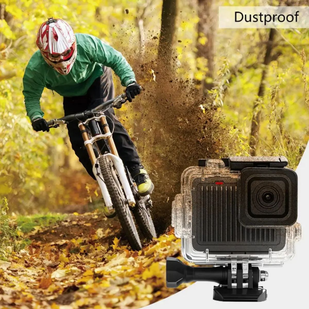 PULUZ - Funda acuática para gopro hero 4k
