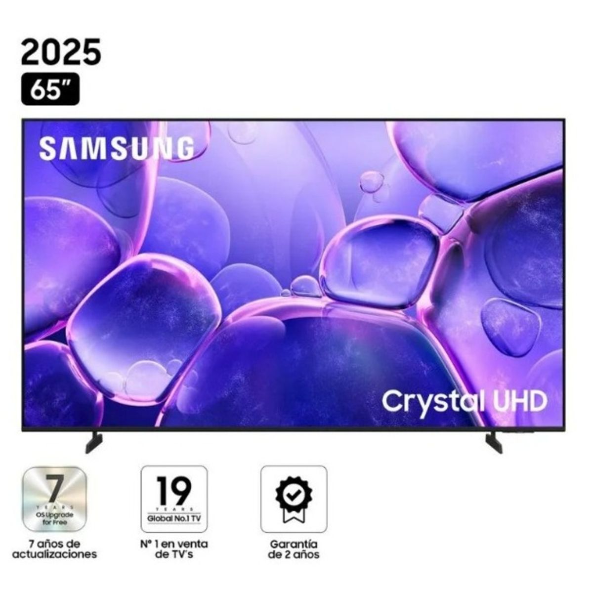 SAMSUNG - Televisor Samsung 65" Smart Crystal UHD 4K 65U8000FG 2025