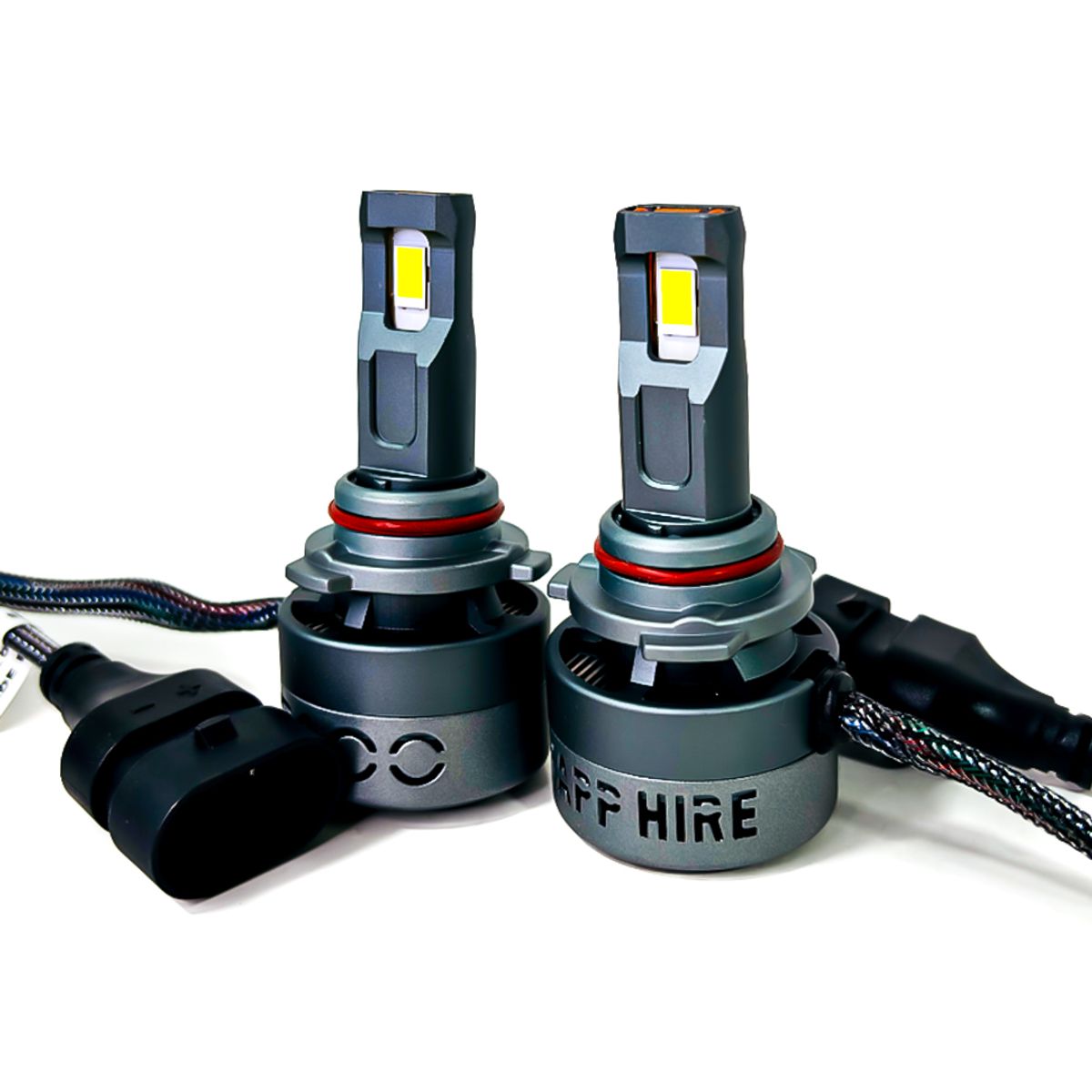 GENERICO - Kit Foco Led Iron Black Sapphire 9006 Csp 75w Canbus 12v