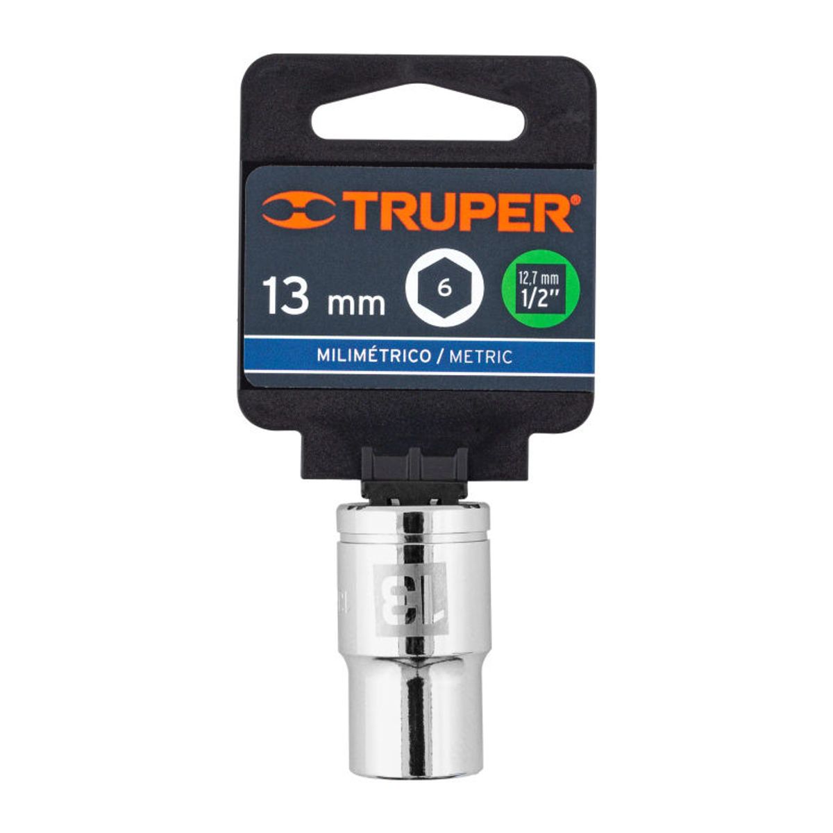 TRUPER - Dado hexagonal encastre 12 de 13 mm Truper - 13263