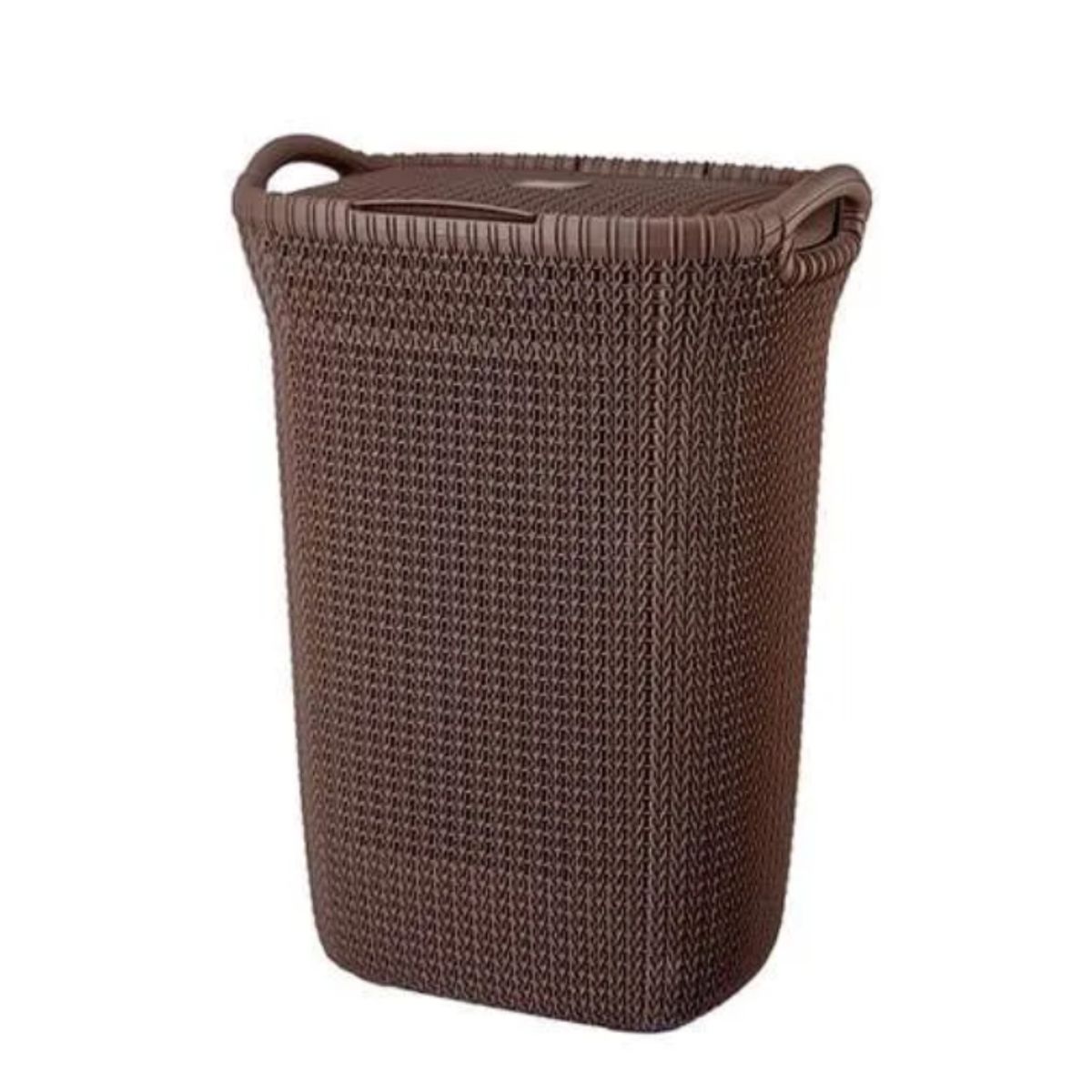 REYPLAST - Cestos De Ropa - Tacho de ropa 60L Reyplast MARRÓN Y GRIS - Pack de 2 und