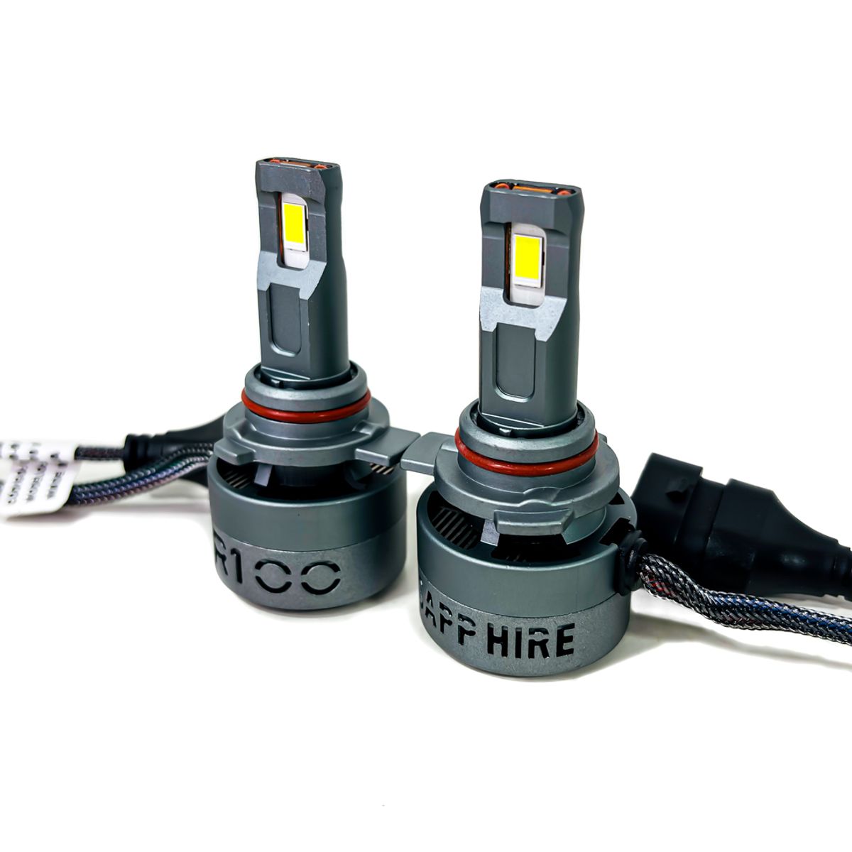 GENERICO - Kit Foco Led Iron Black Sapphire 9012 Csp 75w Canbus 12v