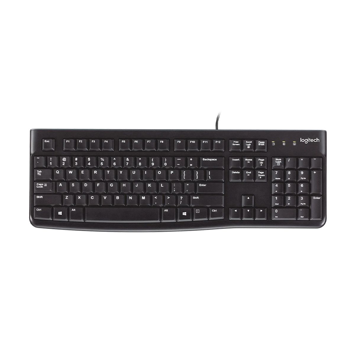 LOGITECH - teclado logitech k120 NEGRO