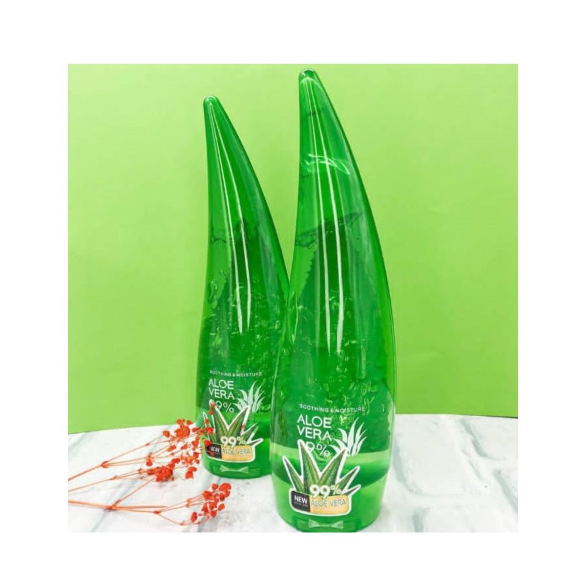 WOKALI - Gel Hidratante De Aloe Vera al 99%