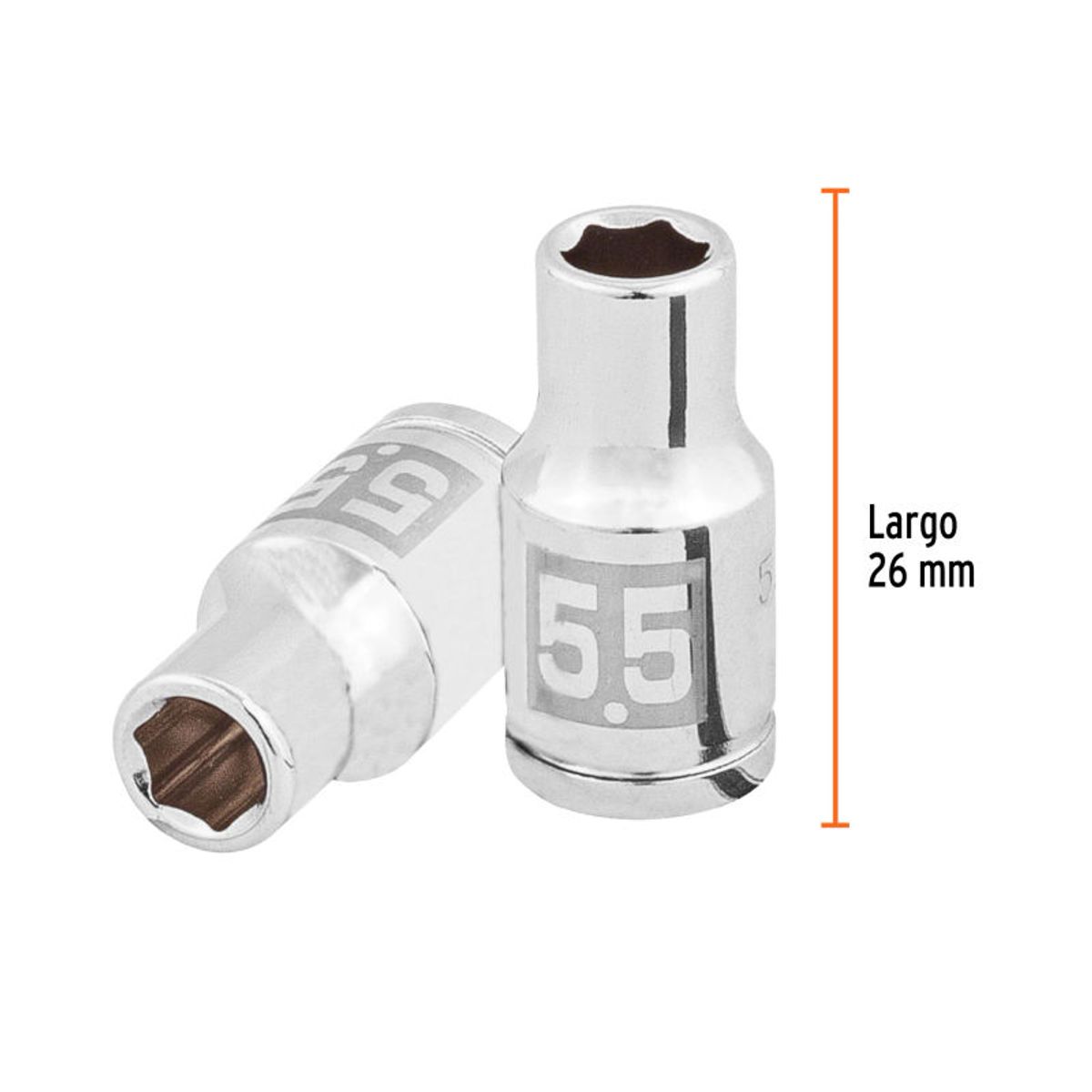 Truper - Dado de 55 mm 6 puntas cuadro 14 Truper - 100966