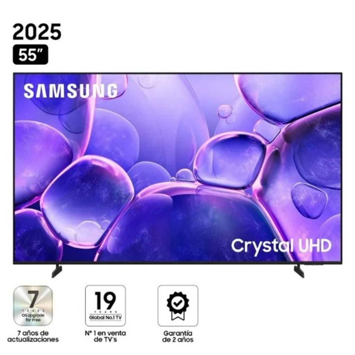 SAMSUNG - Televisor Samsung 55" Smart Crystal UHD 4K 55U8000FG 2025