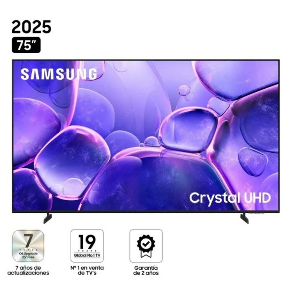 SAMSUNG - Televisor Samsung 75" Smart Crystal UHD 4K 75U8000FG 2025