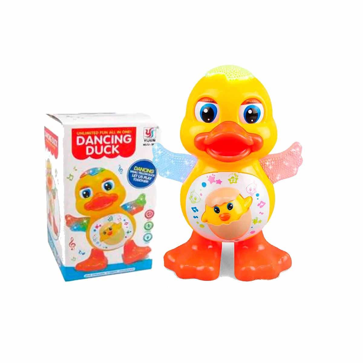 GENERICO - Pack2 Juguete de Pato con Luces Duck Y+Regalo Agendita