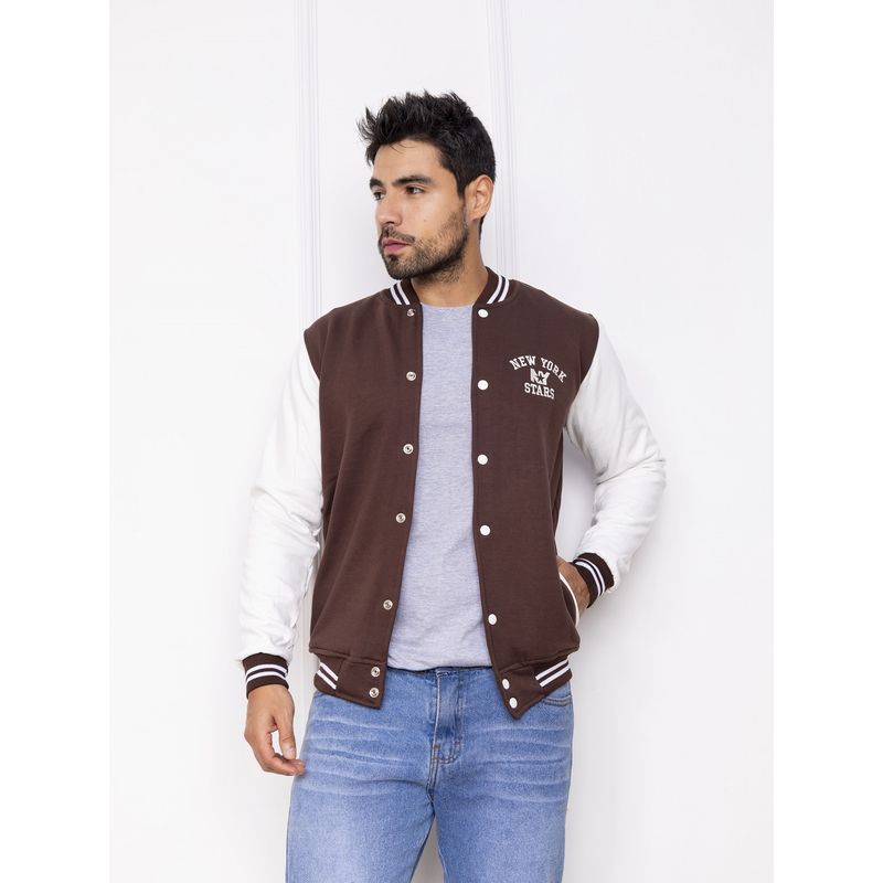 NEW YORK STARS - Casaca Hombre Beisbol - Marron- NY