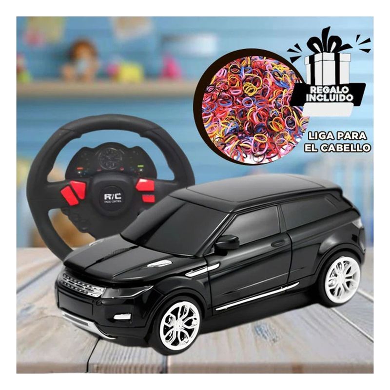 GENERICO - Pack12 Camioneta para Niños en Negro Y+Ligas de Regalo