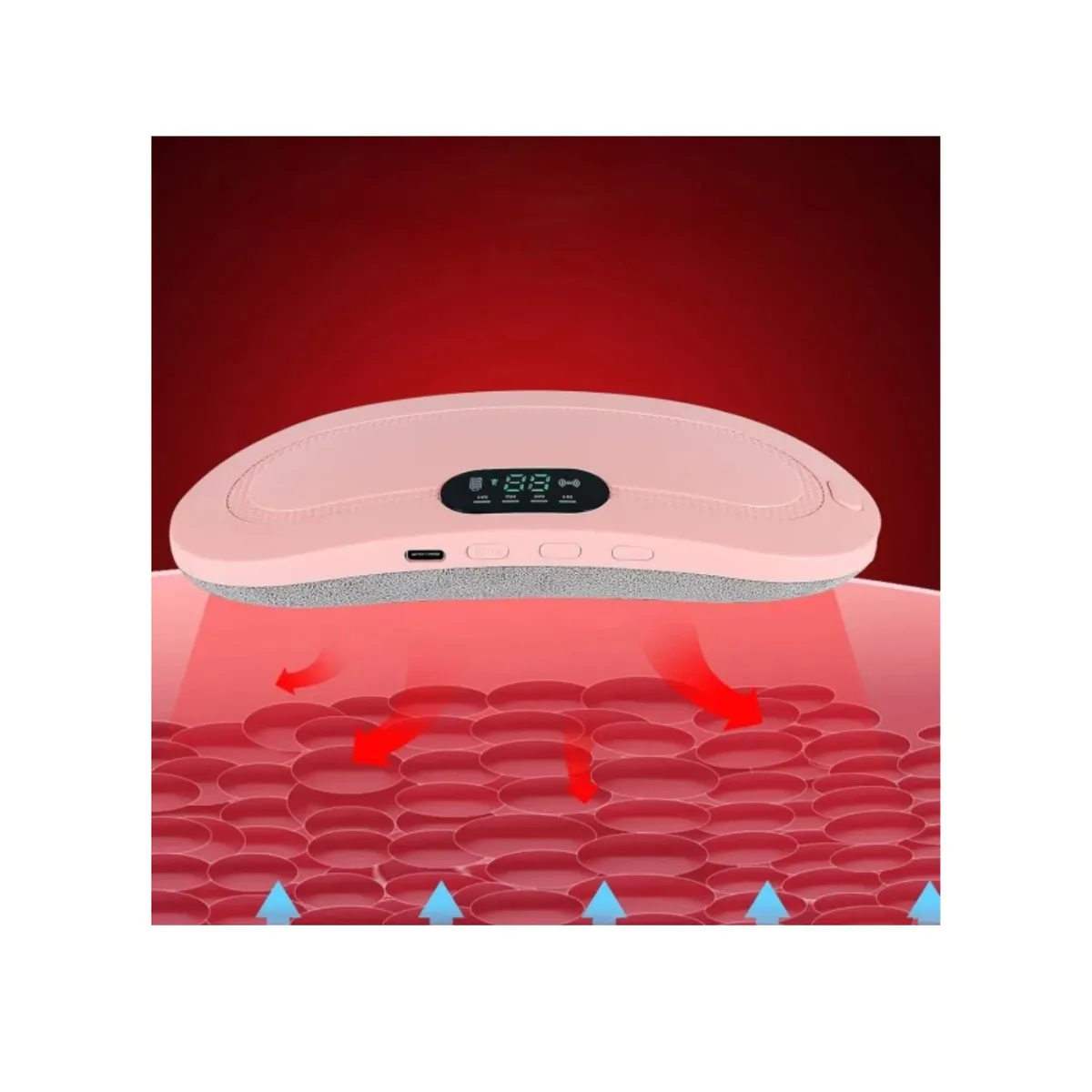 OEM - Cinturón Masajeador Térmico de Dolores y Cólicos  Menstruales  Digital