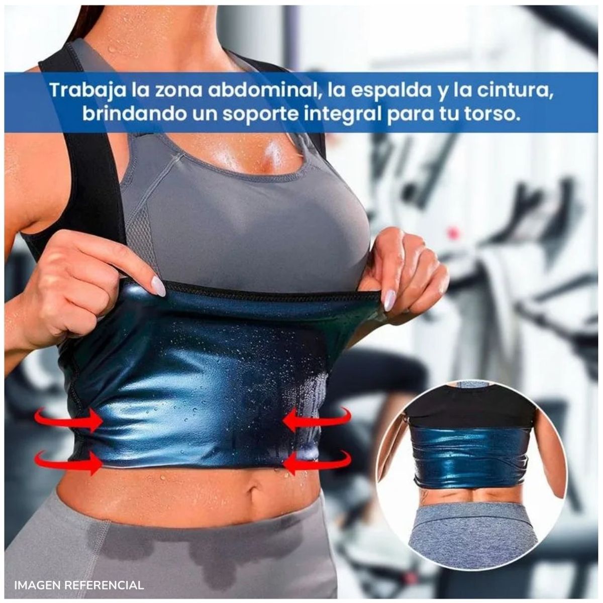 GENERICO - Faja para Reducir Calorias Efecto Sauna