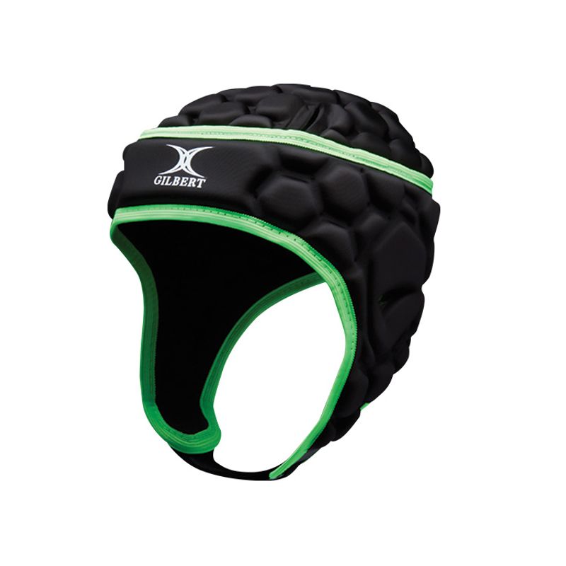 GILBERT - CASCO GILBERT RUGBY FALCON 200 NEGRO-VERDE / MB