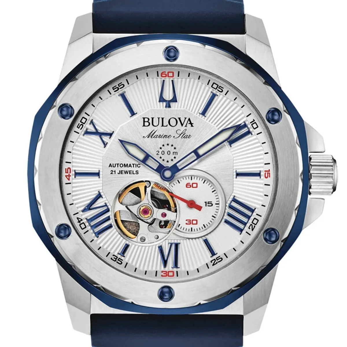 BULOVA - Reloj Bulova Automatico Marine Star Coleccion 98A225