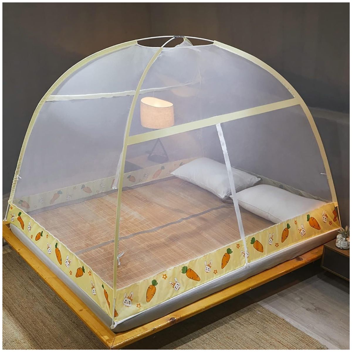 INSPIRA MARKET - Mosquitero cubierta anti mosquitos Conejito 150x200