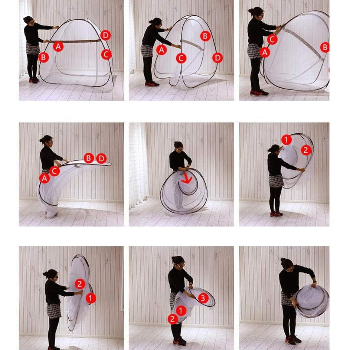 INSPIRA MARKET - Mosquitero cubierta anti mosquitos 180x200