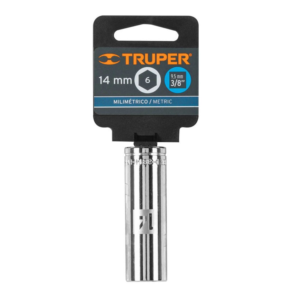 TRUPER - Dado tubular hexagonal encastre 38 de 14 mm Truper - 13774