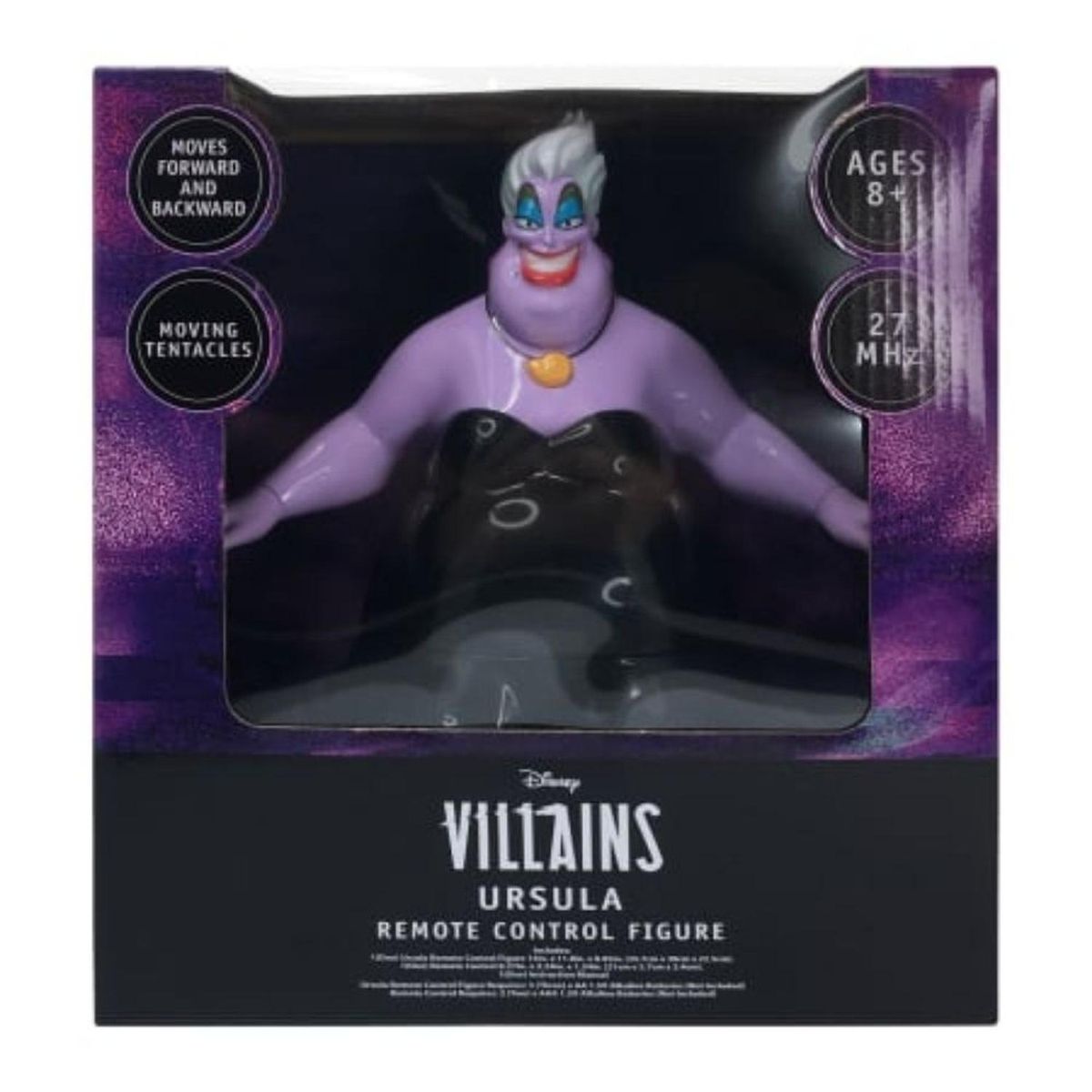 DISNEY - Muñeca a control remoto Ursula Villanos de Disney