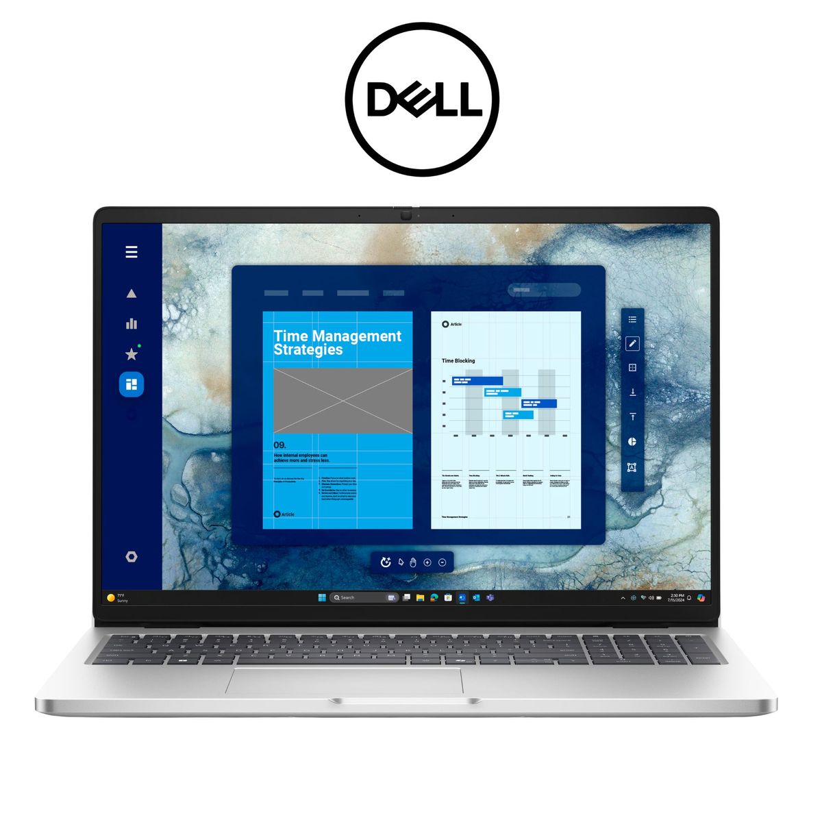 DELL - Laptop Dell Pro Intel Core Ultra 7 (16 PC16250) RAM 16 GB SSD 512 GB 16" WUXGA PLUS Windows 11 PRO