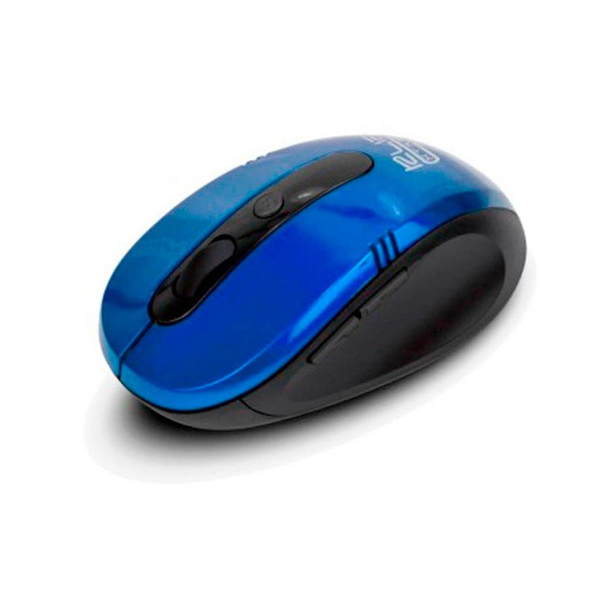GENERICO - Mouse Inalámbrico Klip Xtreme Kmw-330Bl Azul, Diseño Ergonómico Y Gran Precisión Para Game